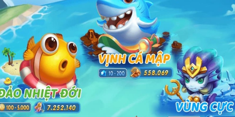 Bắn cá tiểu tiên cá Mibet - Tựa game online hot nhất năm 2024 3 Nhieu-level-san-ca-hap-dan