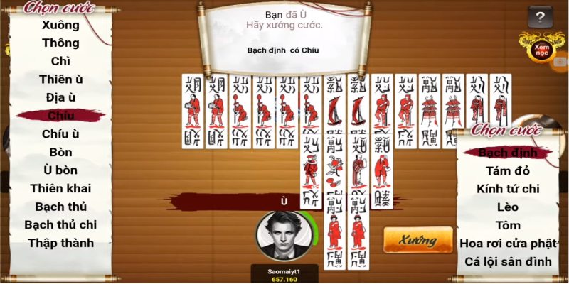 Phổ biến luật chơi và quy định trong game bài chắn 6 cac-kieu-cuoc-u-trong-bai-chan